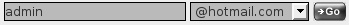 example of hotmail search