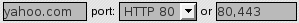 example of group ports scan